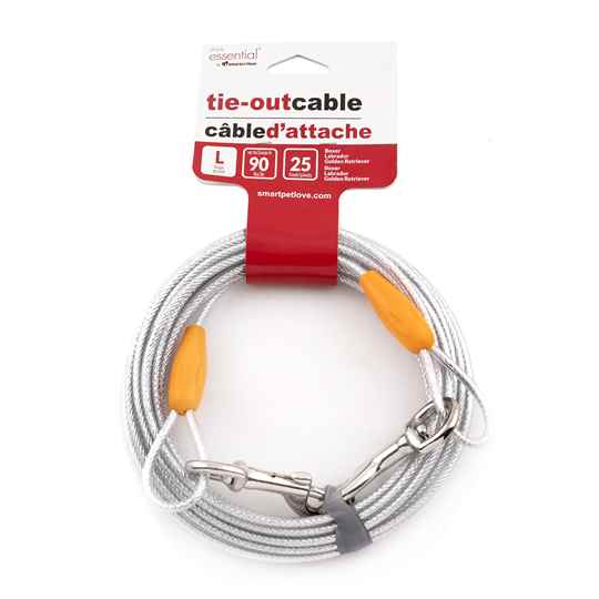 Picture of TIE OUT CABLE Simply Essential Large Silver - 25ft