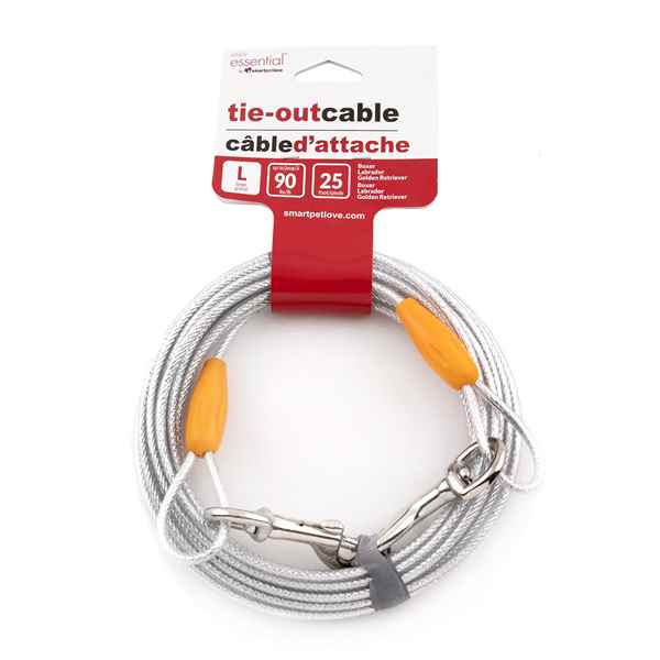 Picture of TIE OUT CABLE Simply Essential Large Silver - 25ft
