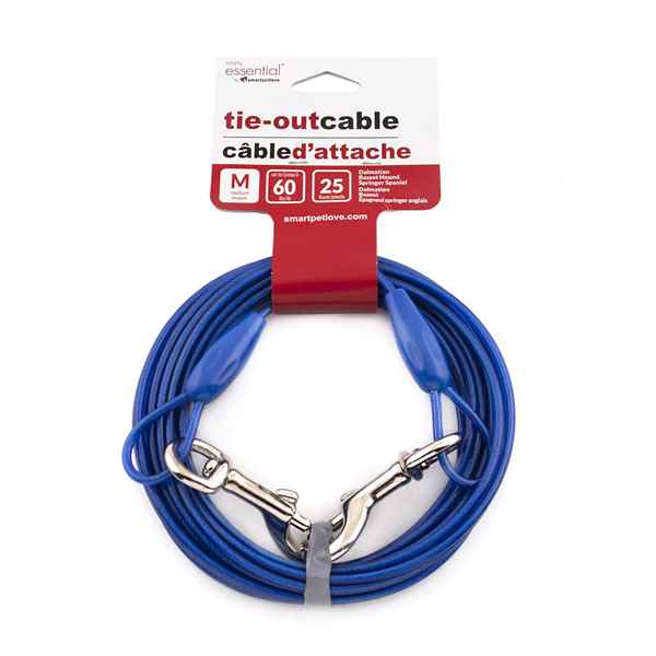 Picture of TIE OUT CABLE Simply Essential Blue Medium - 25ft