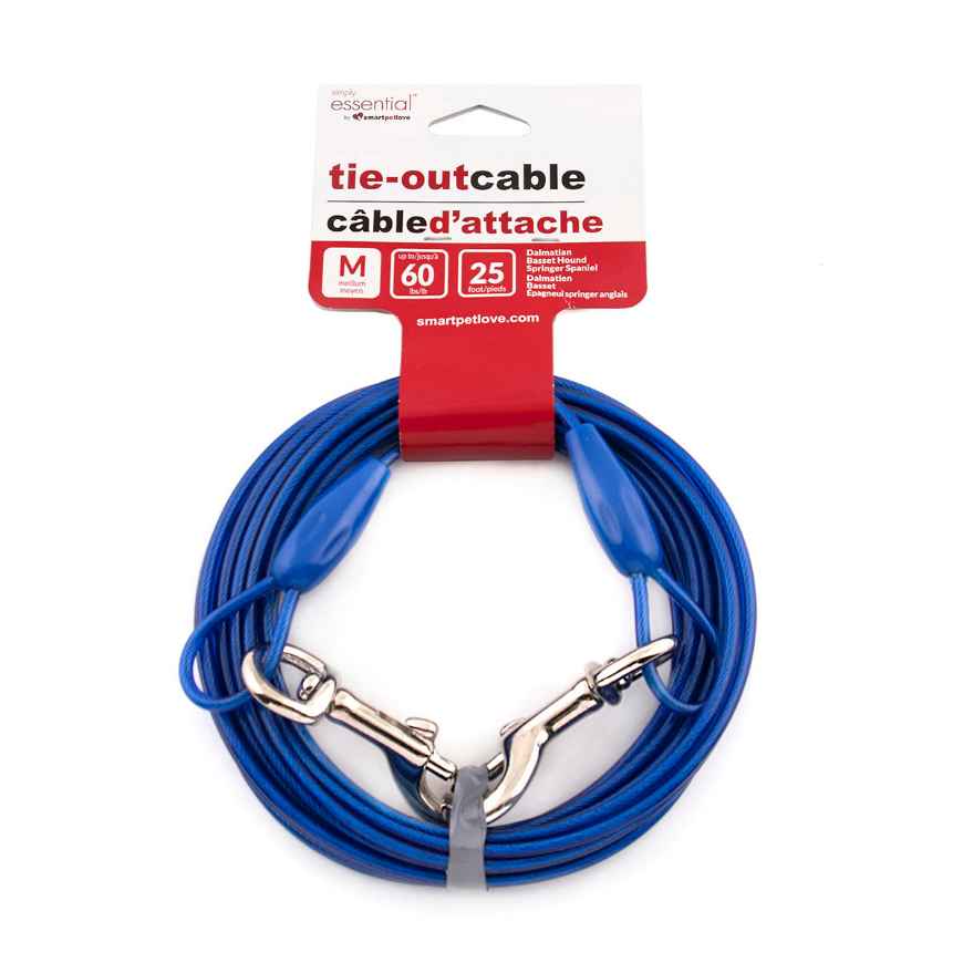 Picture of TIE OUT CABLE Simply Essential Blue Medium - 25ft