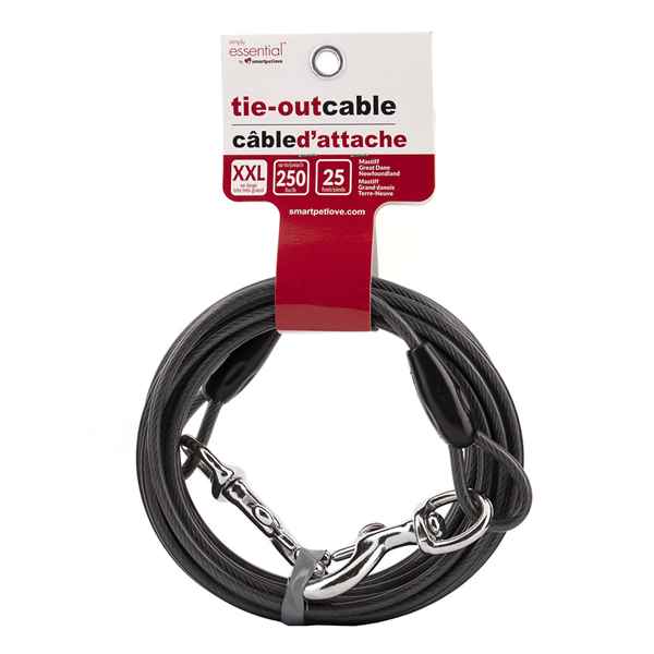 Picture of TIE OUT CABLE Simply Essential XX-Large Clear - 25ft