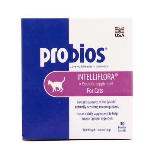 Picture of PROBIOS INTELLIFLORA PROBIOTIC POWDER for CATS - 30 x 1g