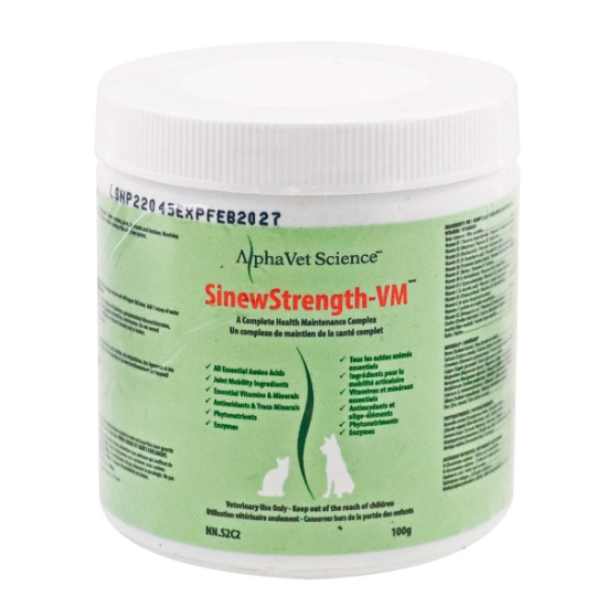 Picture of OMEGA ALPHA SINEW STRENGTH-VM COMPLETE RECOVERY FORMULA - 100g