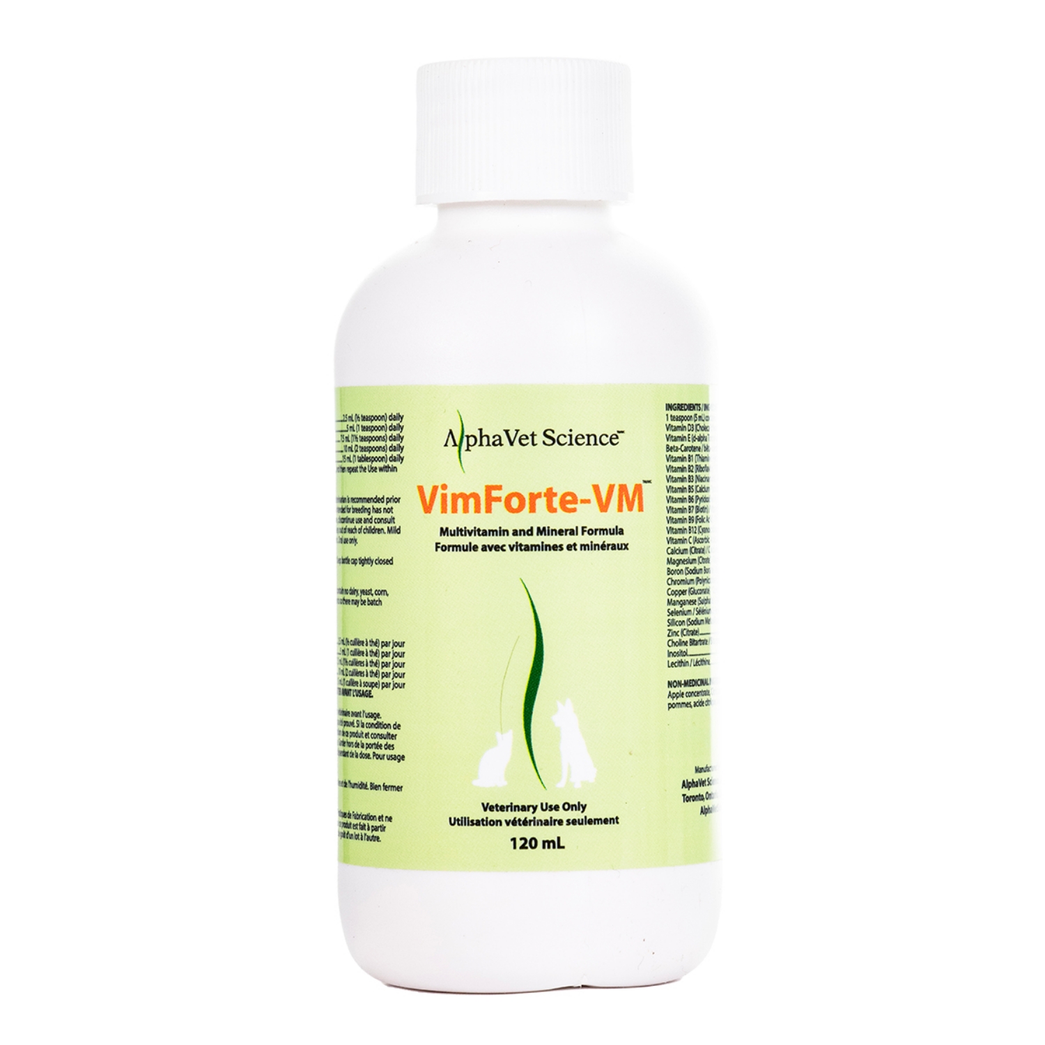 Picture of OMEGA ALPHA VIMFORTE-VM MULTIVITAMIN & MINERAL FORMULA - 120ml