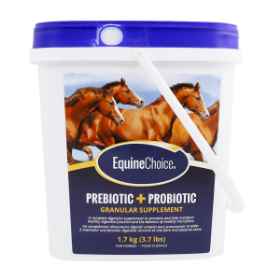 Show details for EQUINE CHOICE PREBIOTIC + PROBIOTIC GRANULAR - 3.7lb / 1.7kg Picture of EQUINE CHOICE PREBIOTIC + PROBIOTIC GRANULAR - 3.7lb / 1.7kg