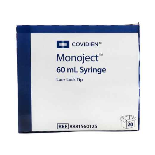 Picture of SYRINGE MONO 60cc LUER LOCK TIP  - 20s 