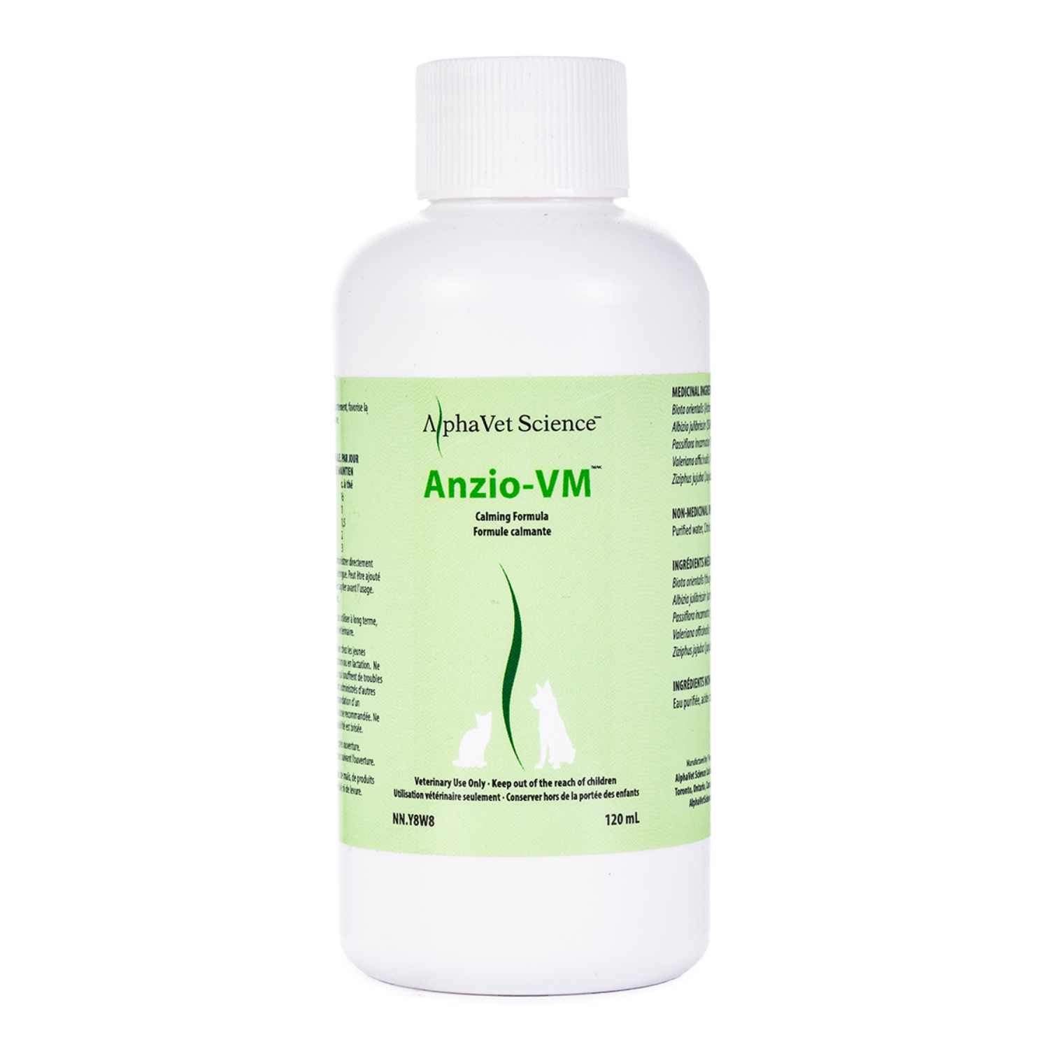 Picture of OMEGA ALPHA ANZIO-VM CALMING FORMULA - 120ml