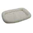 Picture of PET BED Simply Essential FLEECE CRATE BED White - 48inL x 29inW