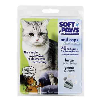 Picture of SOFT PAWS TAKE HOME KIT FELINE LARGE - Green