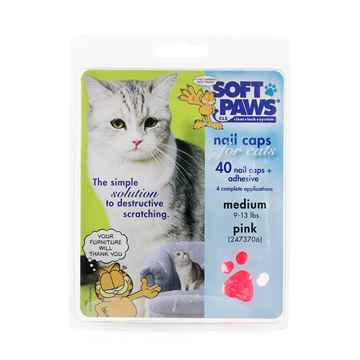 Picture of SOFT PAWS TAKE HOME KIT FELINE MEDIUM - Pink