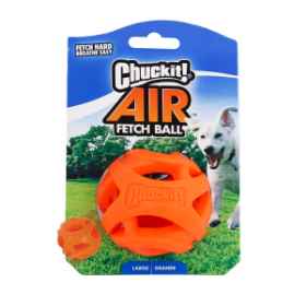 Show details for TOY DOG CHUCKIT Air Fetch Ball Large - 1/pk Picture of TOY DOG CHUCKIT Air Fetch Ball Large - 1/pk