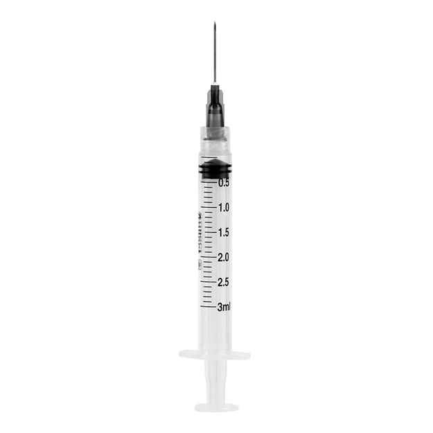 Picture of SYRINGE & NEEDLE ANIJECT 3cc LL 22g x 3/4in - 100s