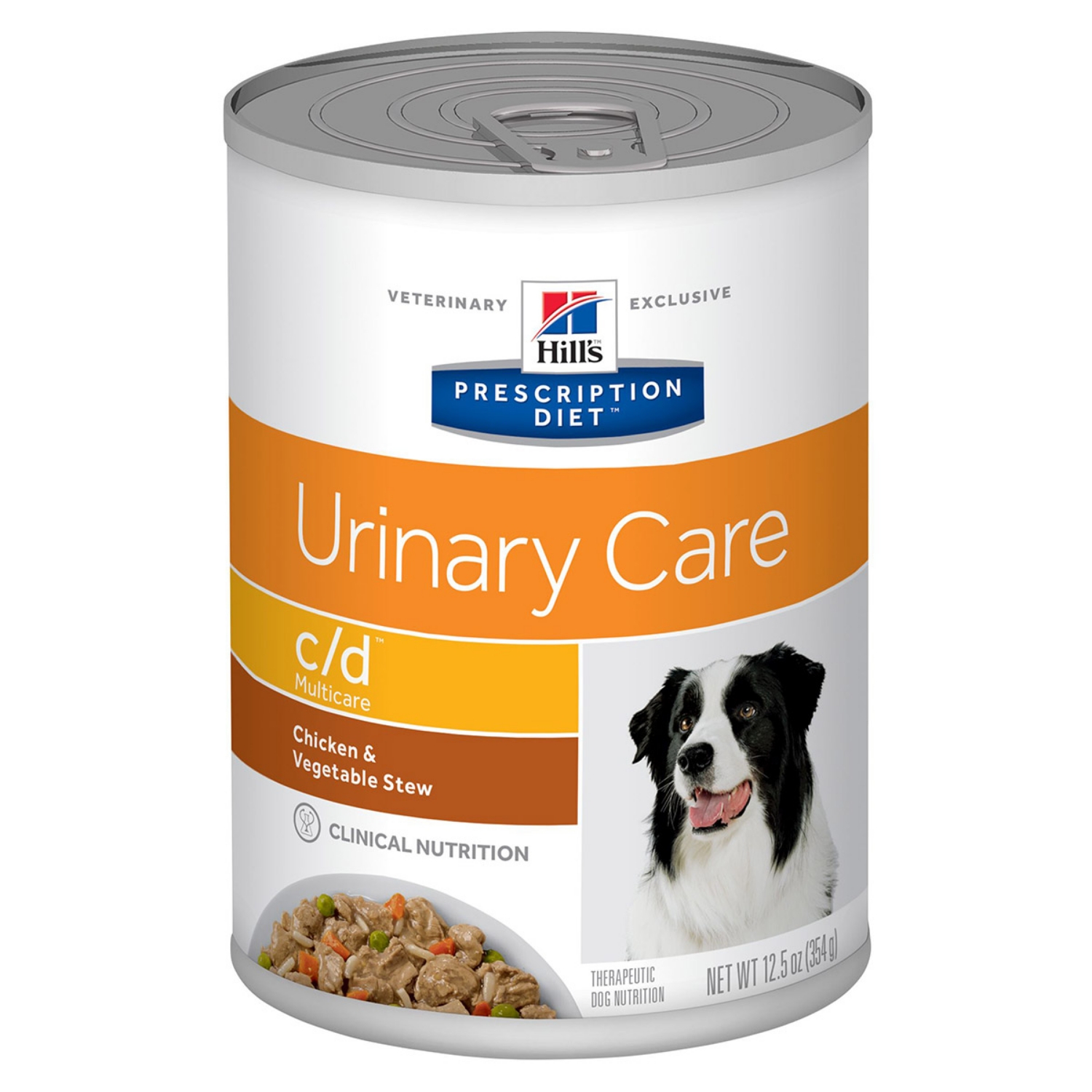 Picture of Hills Prescription Diet C/D Urinary Multicare Chicken & Vegetable Stew Wet Dog Food- 12x12.5oz 