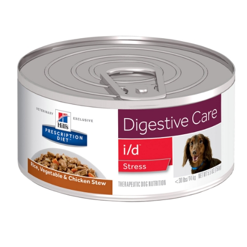 Picture of CANINE HILLS id DIGESTIVE CARE STRESS RICE & CHIC STEW - 24 x 5.5oz