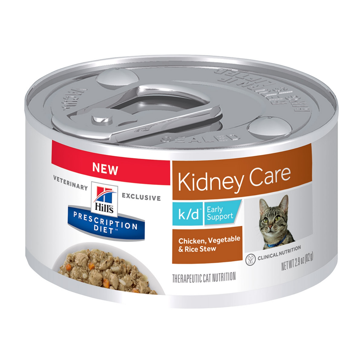 Picture of Feline Hills Kd Early Support Ckn & Veg Stew - 24x2.9oz Cans