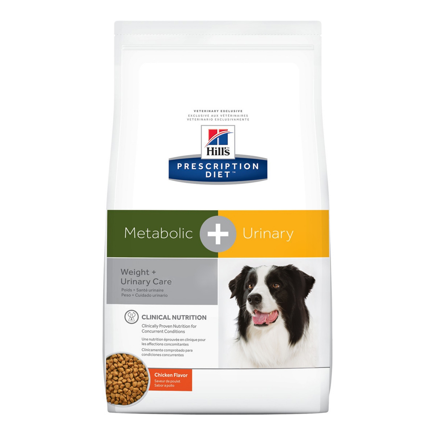 Picture of Hills Prescription Diet Metabolic Weight Management + Urinary Dry Dog Food- 24.5lb/11.11kg