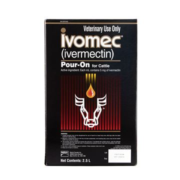 Picture of IVOMEC POUR-ON FOR CATTLE  - 2.5L (dg)(su4)