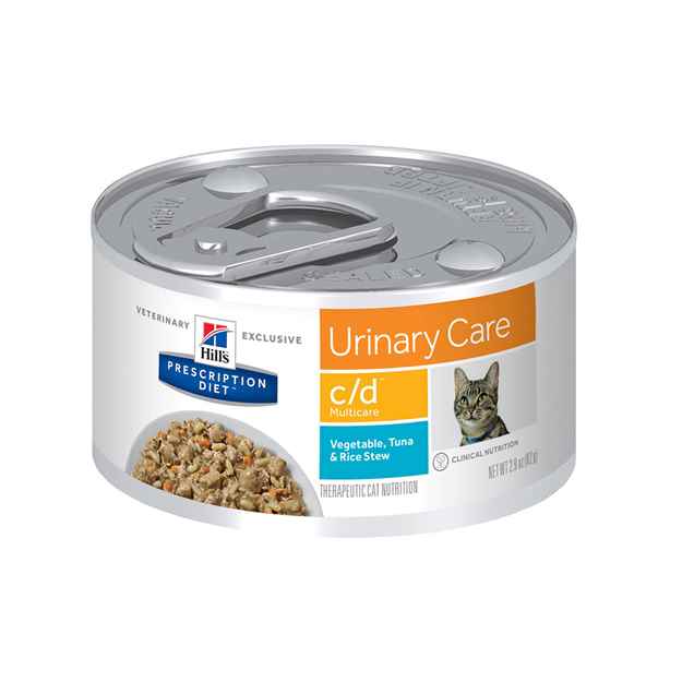Wascana Animal Hospital. FELINE HILLS cd UTH TUNA & RICE STEW - 24 x   cans