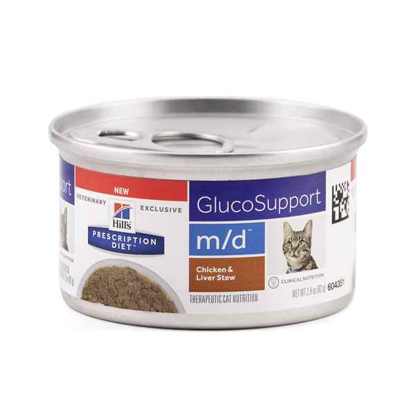 Picture of FELINE HILLS md GLUCO SUPPORT CHICKEN & LIVER STEW - 24 x 2.9oz cans