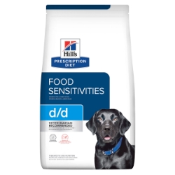 Picture of Hills Prescription Diet D/D Derm Diet Potato & Salmon Dry Dog Food- 25lb/11.33kg