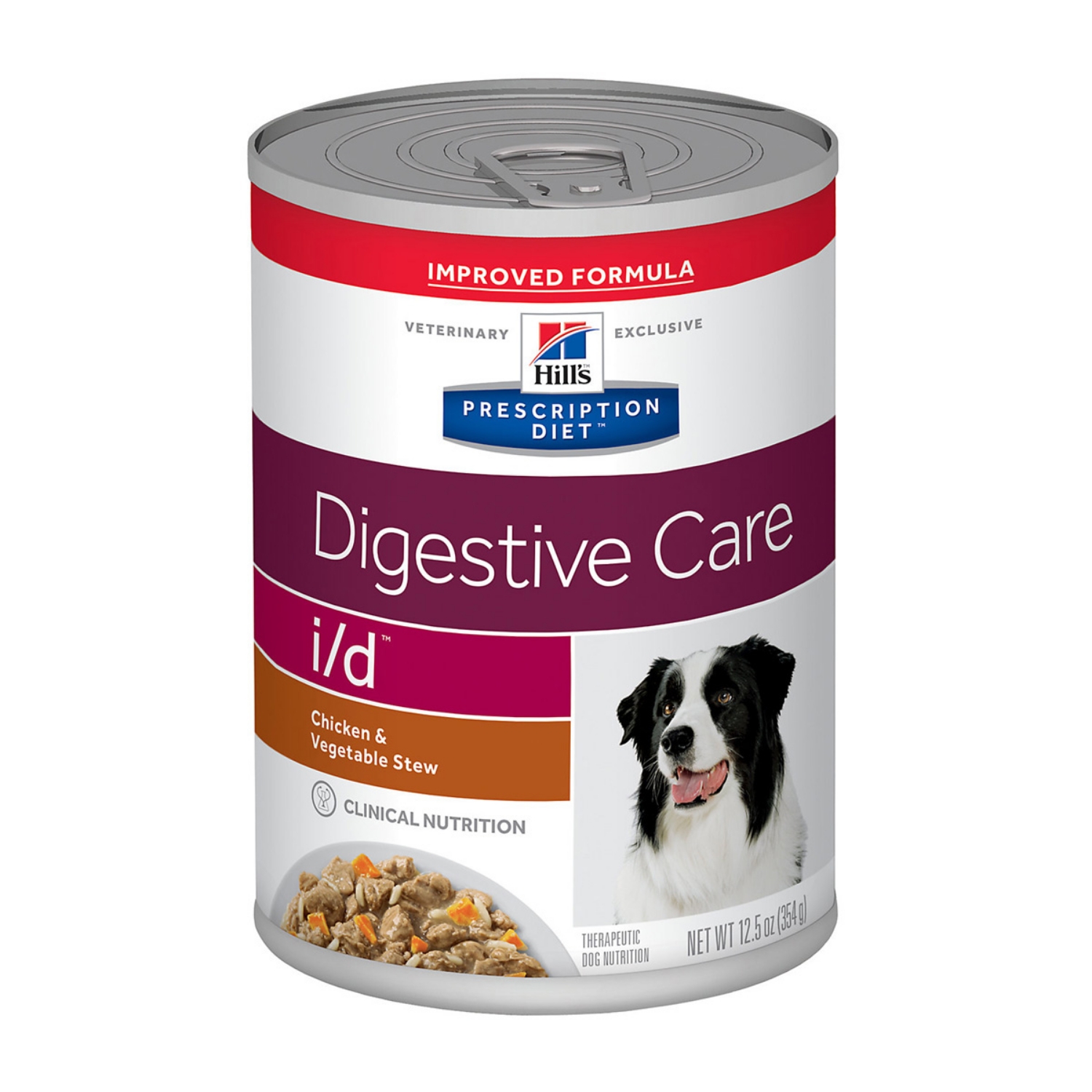 Picture of Hills Prescription Diet I/D Digestive Care Chicken & Vegetable Stew Wet Dog Food- 12x12.5oz
