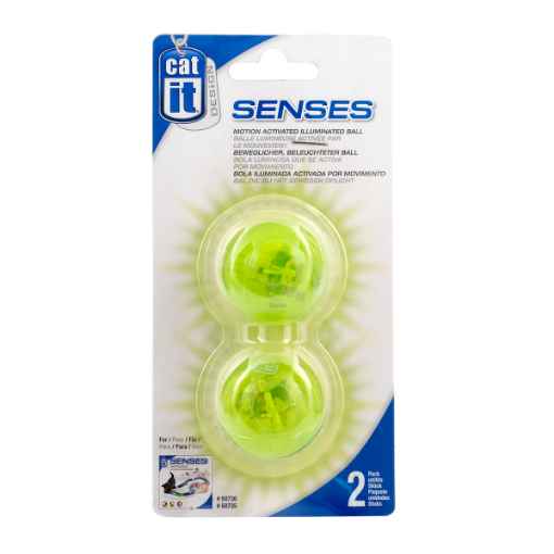 Picture of CATIT DESIGN SENSES Speed Circuit Illuminated Balls (50776)- 2/pk