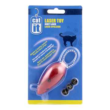 Picture of TOY CAT CATIT LASER MOUSE - Red