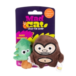 Picture of TOY CAT MAD CAT Sassy Sasquatch - 2/pk