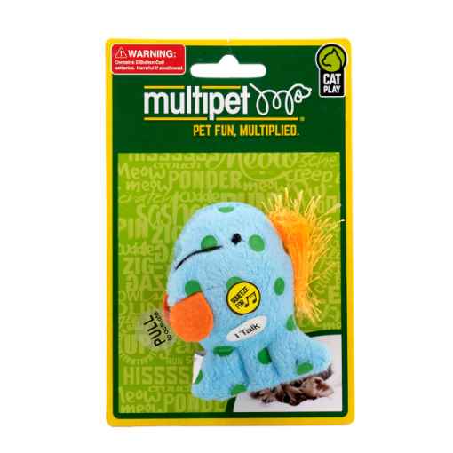 Picture of TOY CAT MULTIPET Look Who's Talking Fish with Catnip - 3in