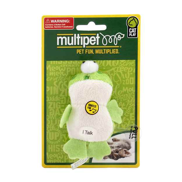 Multipet Look Who's Talking Cat Dog Toy