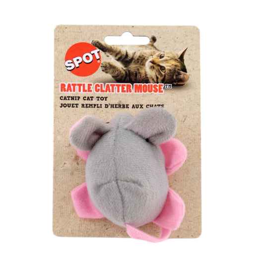 Picture of TOY CAT Rattle Clatter Catnip Mouse