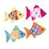 Picture of TOY CAT SPOT Shimmer Glimmer Fish with Catnip Assorted