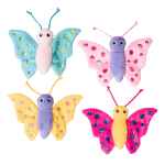 Picture of TOY CAT SPOT Shimmer Glimmer Butterfly with Catnip Assorted