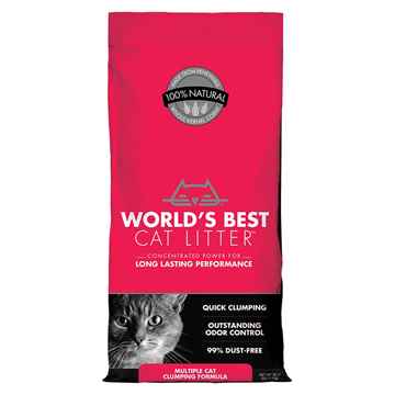 Picture of CAT LITTER WORLDS BEST(KERNEL CORN) Multiple Cat Clumping - 28lbs