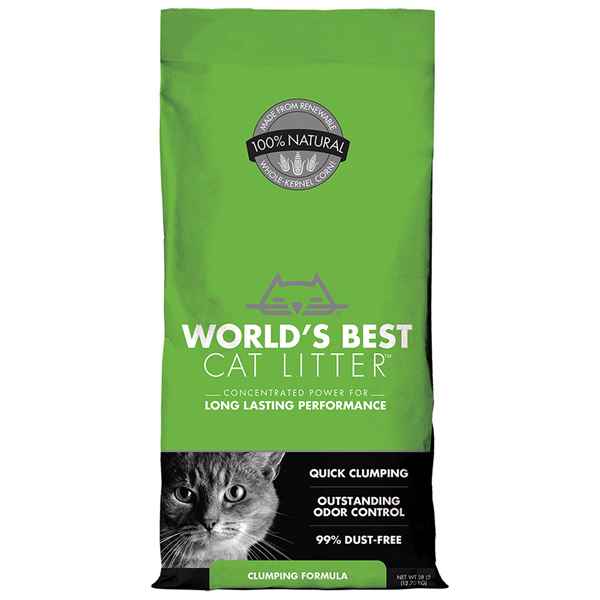 Picture of CAT LITTER WORLDS BEST(KERNEL CORN) Original Clumping - 28lbs