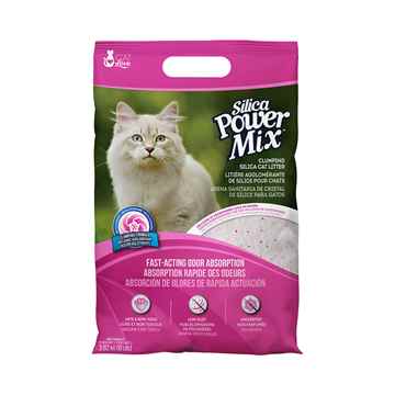 Picture of CAT LITTER CAT LOVE SILICA POWER MIX CLUMPING LITTER - 3.62kg/8lbs