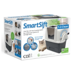 Picture of CATIT SMARTSIFT Litter Box with Airsift Filter - 26in X 19in X 25in