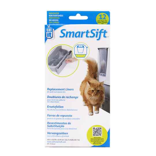 Picture of LITTER PAN CATIT SMARTSIFT Waste Pan Repl Liners - 12/pk