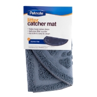 Picture of LITTER MAT PETMATE Half Circle - Ice Blue