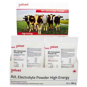 Picture of ELECTROLYTE POWDER HE 12 x 185g POUCH (su12)