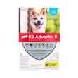 Picture of K9 ADVANTIX II TEAL 6 x 1.0 ml DOGS 4.6kg - 11kg (su12)