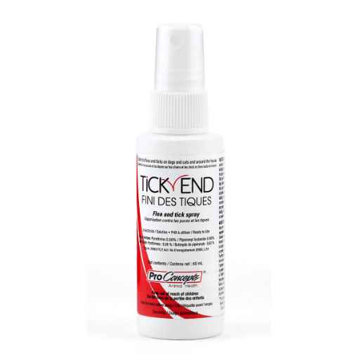 Picture of TICK END FLEA & TICK SPRAY for DOGS & CATS - 60ml 