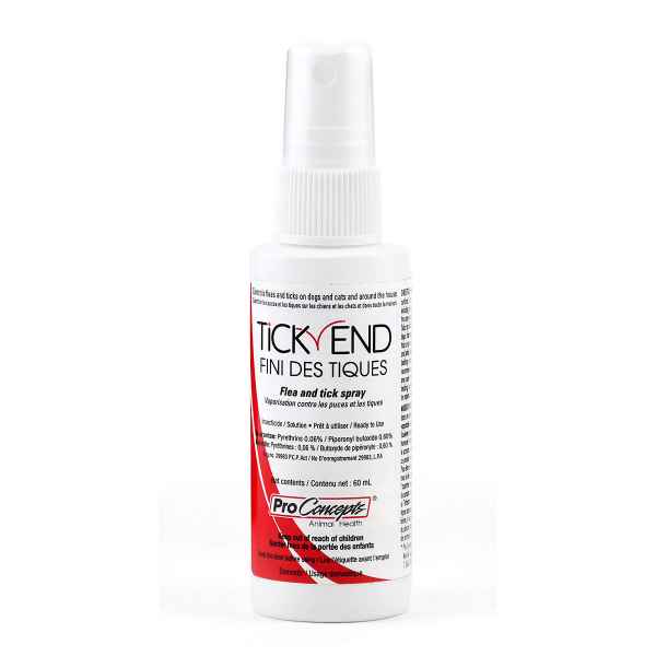 Picture of TICK END FLEA & TICK SPRAY for DOGS & CATS - 60ml