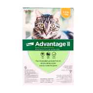 Picture of ADVANTAGE II ORANGE 6 x 0.4ml CATS UNDER 4KG (su 12)