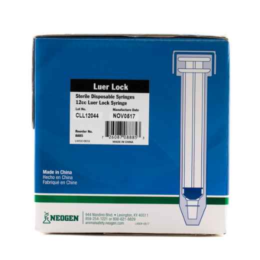 Picture of SYRINGE IDEAL DISP 12cc LUER LOCK TIP(HP) - 80's