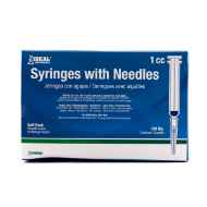 Picture of SYRINGE & NEEDLE LS 1cc 25g x 5/8in(SP) - 100's