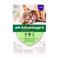 Picture of ADVANTAGE II PURPLE 6 x 0.8ml CATS OVER 4KG (su 12)