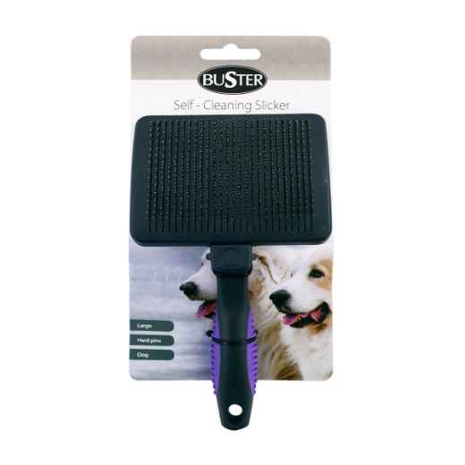 Picture of BUSTER SLICKER BRUSH Self Cleaning hard pins - Large