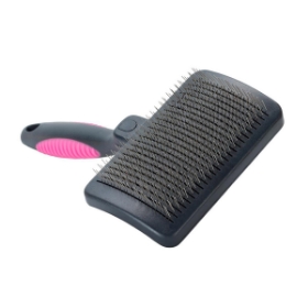Show details for BUSTER SLICKER BRUSH Self Cleaning soft pins - Medium Picture of BUSTER SLICKER BRUSH Self Cleaning soft pins - Medium