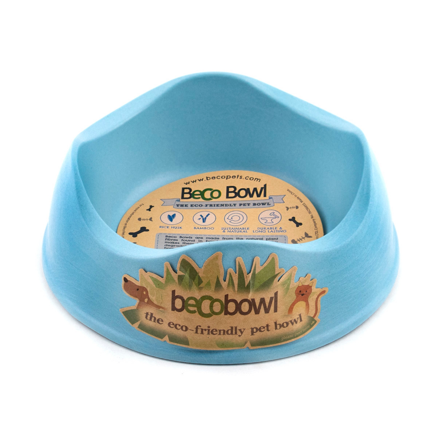 Picture of Bowl Beco Biodegradable Blue - 0.50 Litre